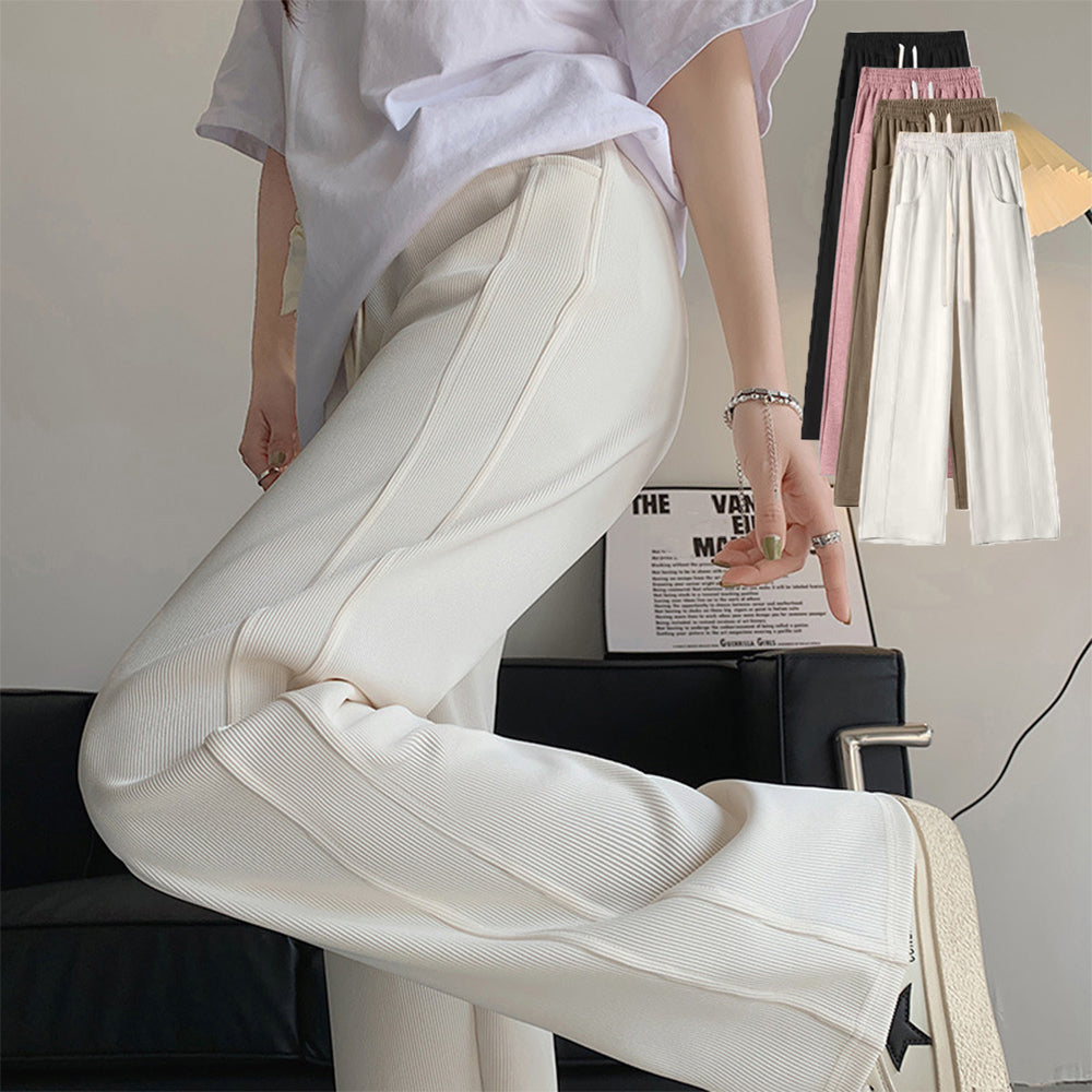 美品 ワイズ Y's Yohji Yamamoto パンツ ロングパンツ コットン YD-P10-009 無地 ボトムス レディース 1(S相当) ホワイト